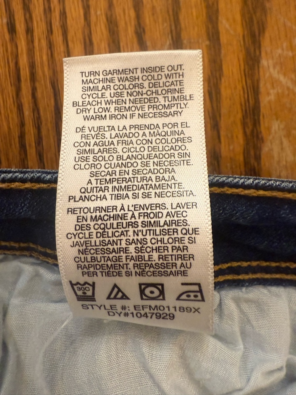 Kensie Skinny Ankle Jeans Embroidered Bird Denim Sz 8 / 29 Phoenix Japanese - Picture 15 of 16